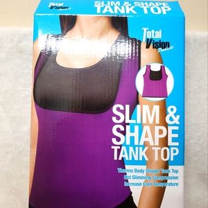 Slim & Shape Tank Top Purple Sz-M